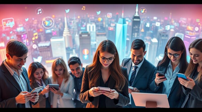 redes sociais e entretenimento