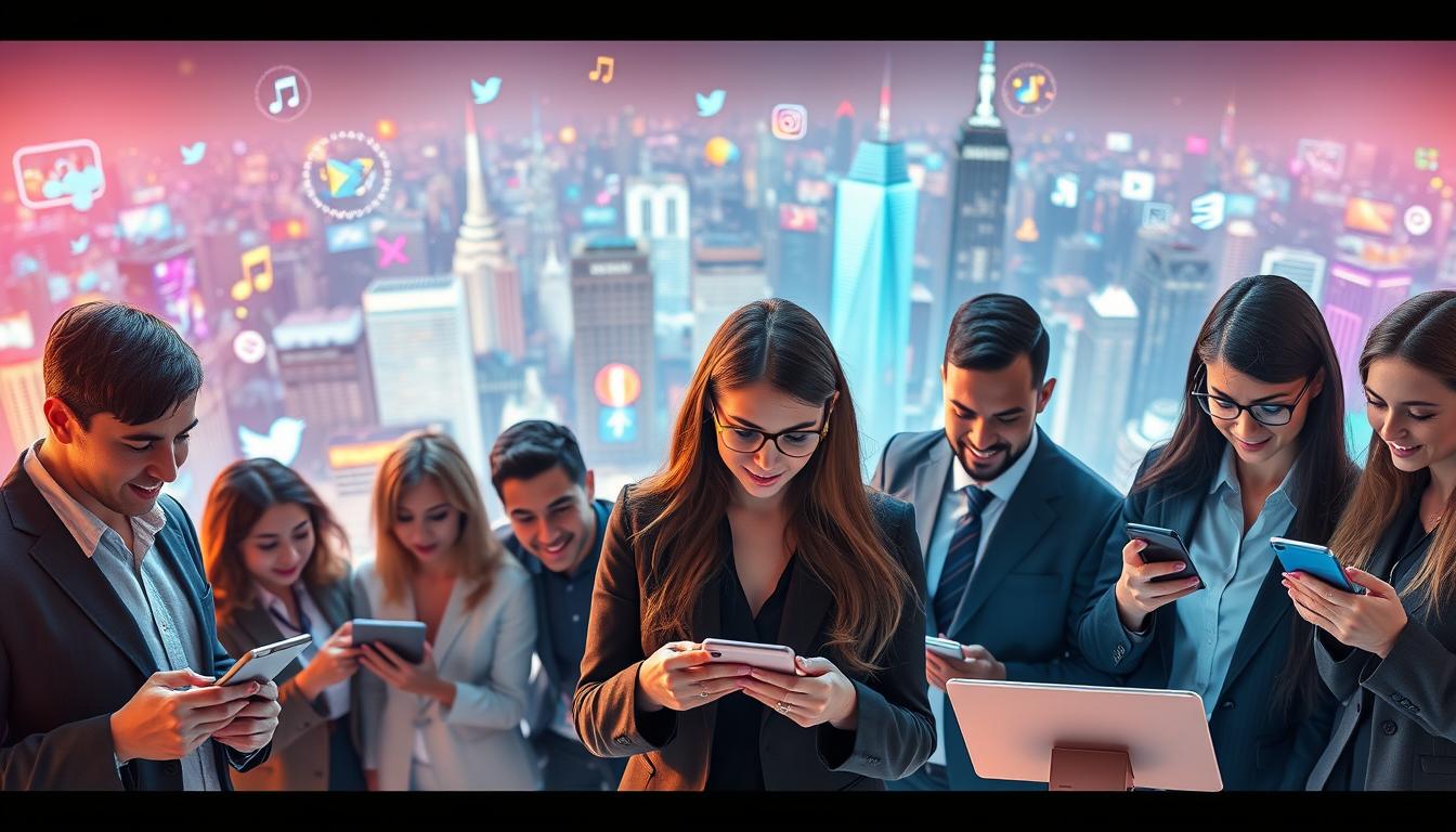 redes sociais e entretenimento